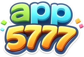 app 5777 বাংলাদেশের লাল গেমিং লোগো